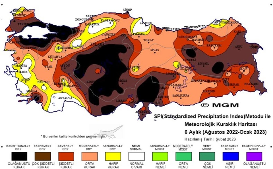 Karadeniz'i 'çok şiddetli kuraklık' vurdu - 1