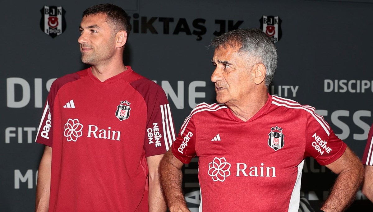 Burak Yılmaz'ın antrenörlük kariyeri başladı: Şenol Güneş ile Beşiktaş'ta yeniden buluştular