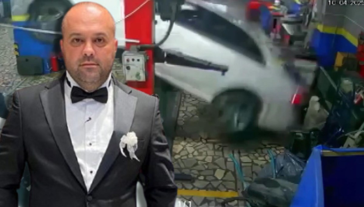 Otomobil servisinde feci ölüm: 2,5 tonluk aracın altında kaldı