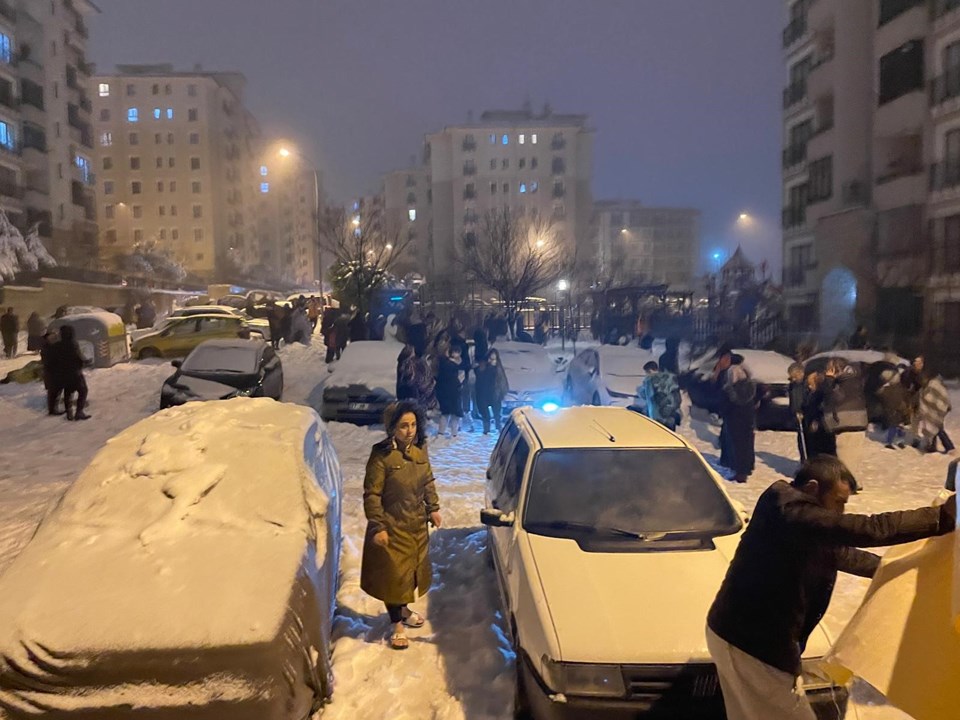 SON DAKİKA HABERİ: Kahramanmaraş'ta 7,4 büyüklüğünde deprem - 1