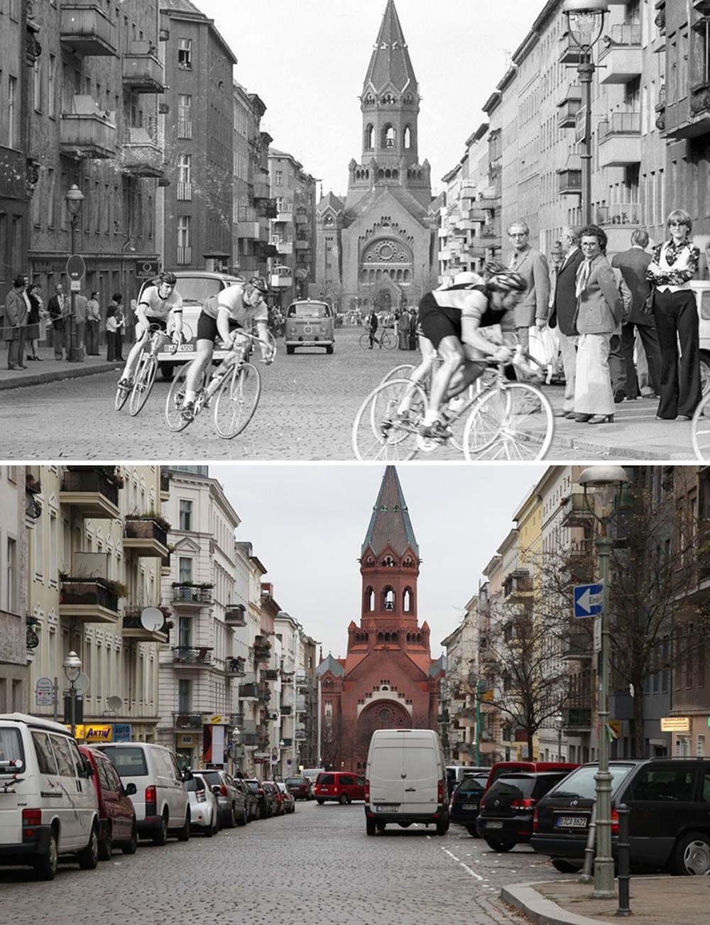 Фотографии тогда. Берлин 1945 и сейчас. Берлин тогда и сейчас. Берлин 1976 год. Германия тогда и сейчас.