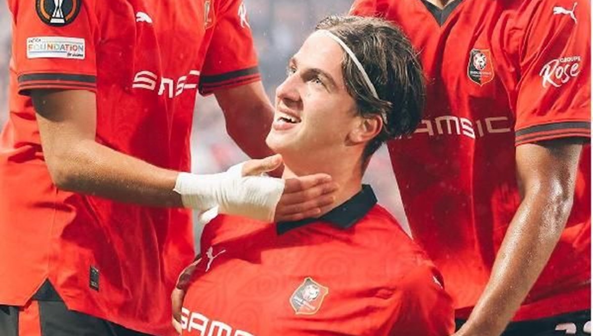Bertuğ Yıldırım, Rennes formasıyla açılışı yaptı Bertuğ Yıldırım, Rennes formasıyla açılışı yaptı
