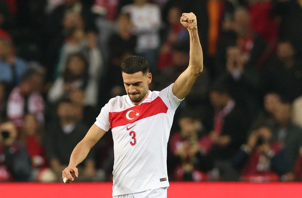 A Milli Takım formasıyla Gürcistan ağlarını sarsan Merih Demiral