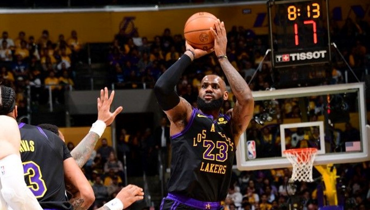 LeBron James'ten NBA rekoru LeBron James'ten NBA rekoru