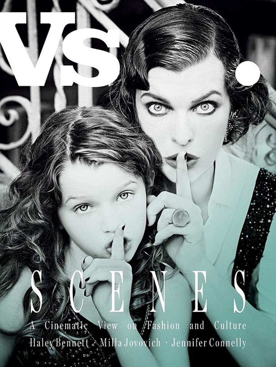 Milla Jovovich ve kızından kapak pozu - 1