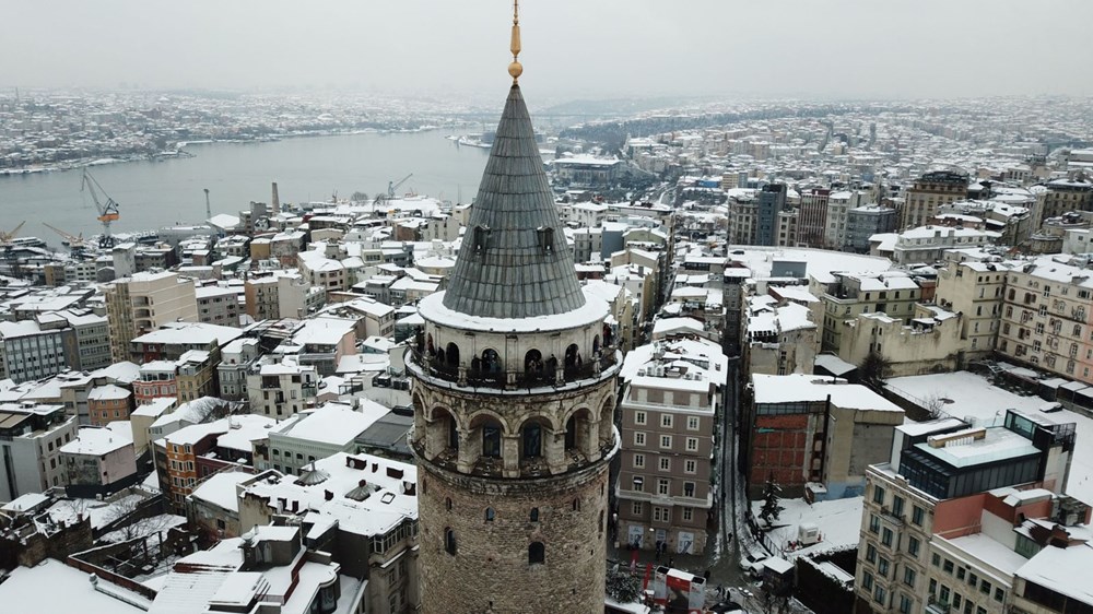 İstanbul'dan kartpostallık kar manzaraları - 2