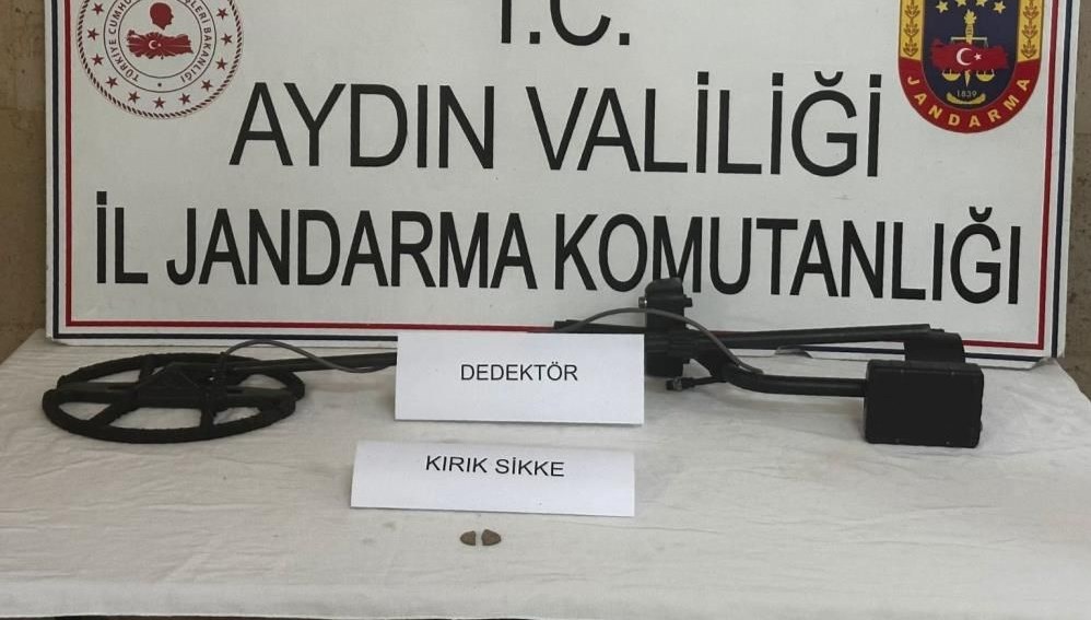 Kaçak kazıya suçüstü