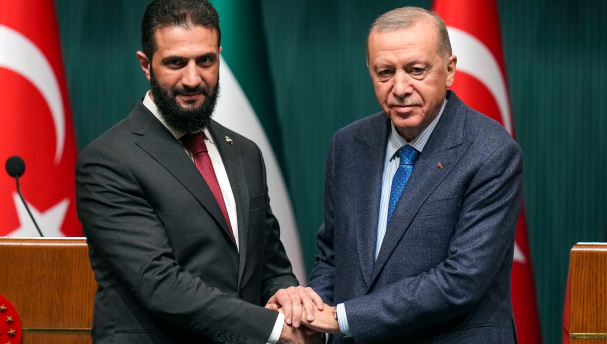 Erdoğan, Suriye lideri Şara ile görüştü