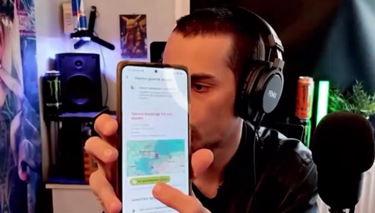 Telefonlara deprem bildirimi