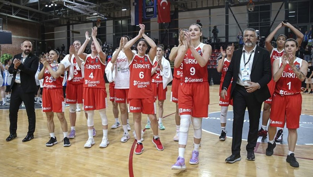 A Milli Takım'ın FIBA 2023 Kadınlar Avrupa Basketbol Şampiyonası'nda programı belli oldu