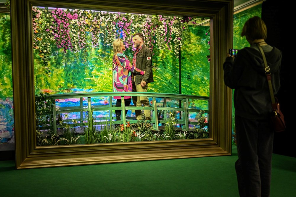 Polonya'nın Wroclaw kentinde dijital Van Gogh sergisi - 1