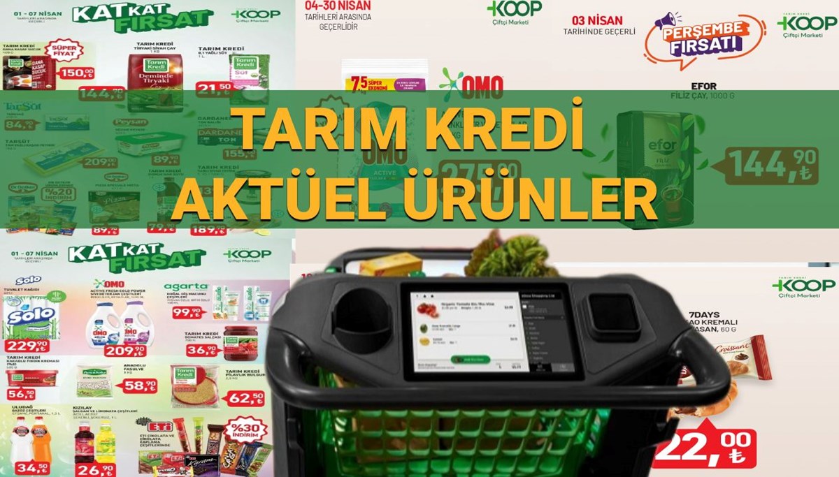 Tarım Kredi Marketleri Nisan ayı indirimli ürünler listesi: Bu hafta hangi ürünler var?