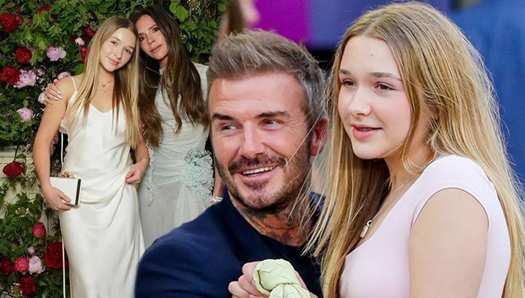 Victoria Beckham'ın kızı Harper annesinin izinden gidiyor