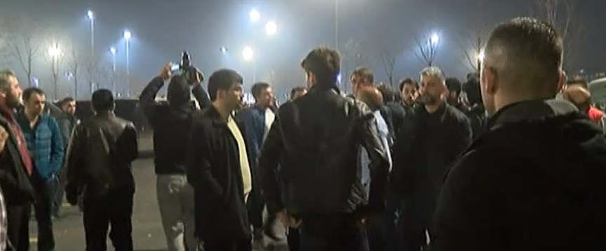 UBER üyesi sürücülerden protesto gösterisi