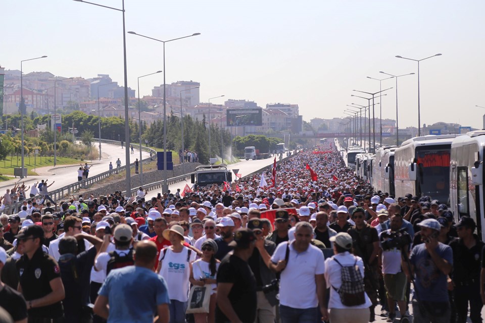 CHP lideri Kılıçdaroğlu yürüyüşün 23. gününde İstanbul'a ulaştı - 6