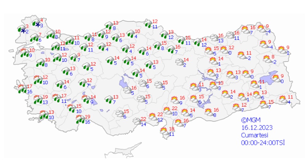 Uyarılar art arda geldi: 17 ilde "kuvvetli yağış" (Hafta sonu hava nasıl olacak?) - 16