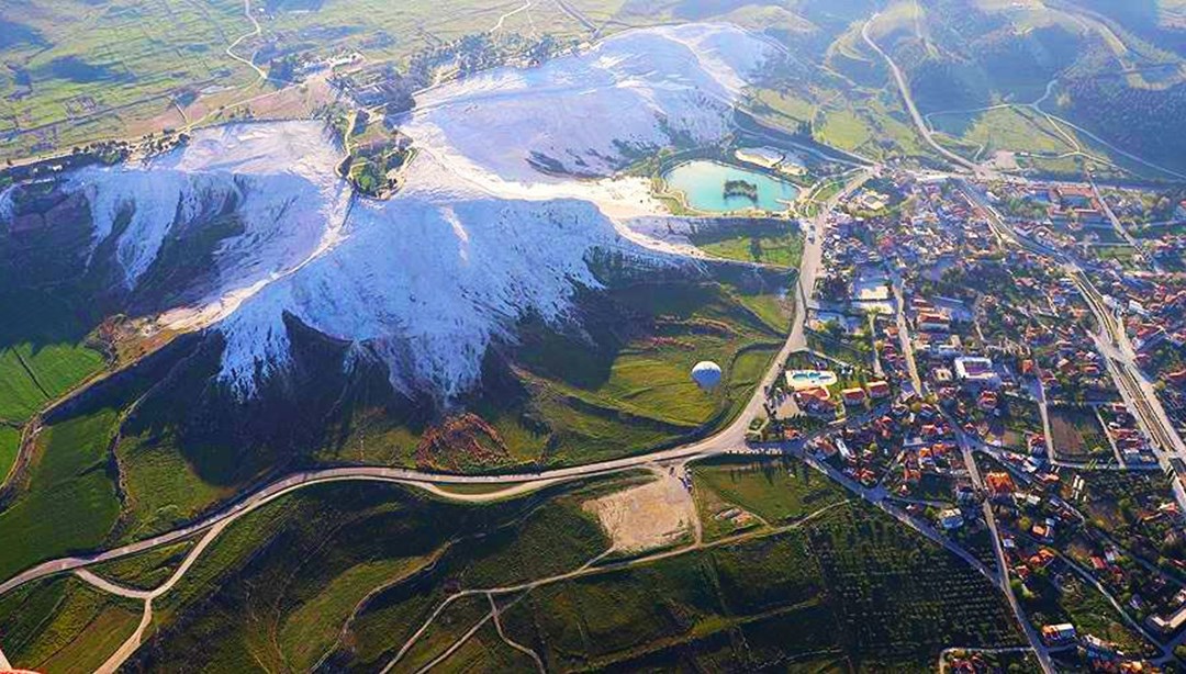 Pamukkale Travertenleri artık daha beyaz NTV