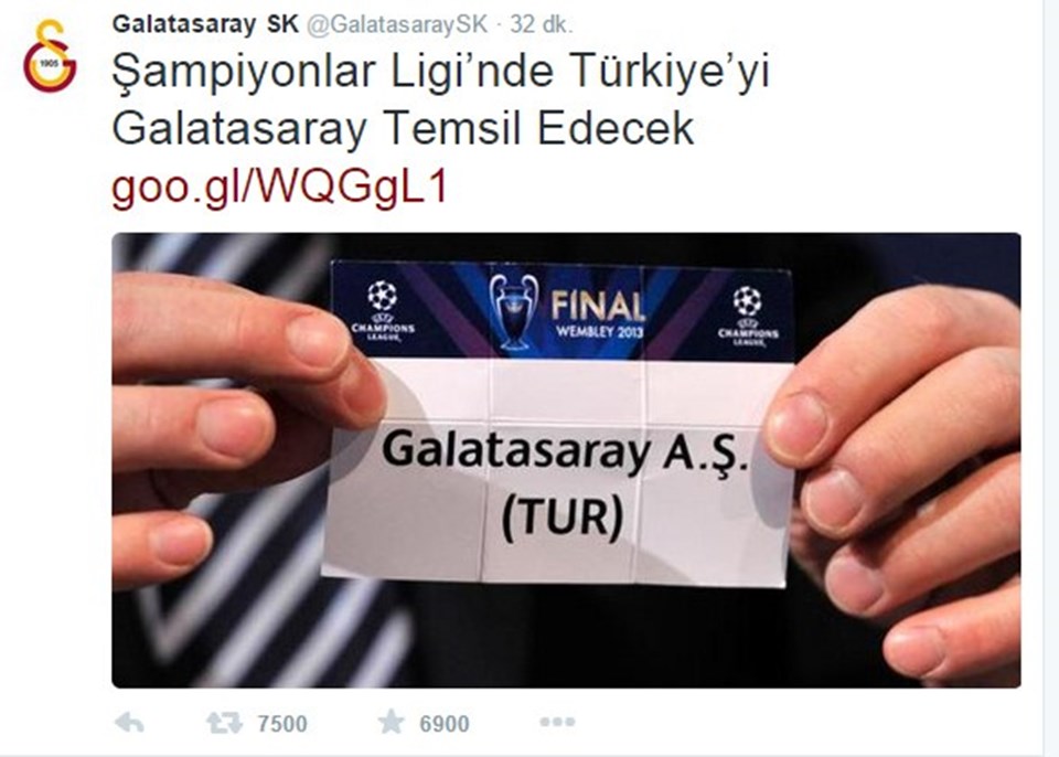 Galatasaray'dan Fenerbahçe'ye gönderme - 1