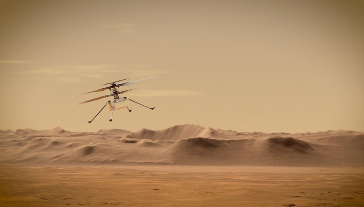 Mars’la iletişime toz engeli: Helikopterden haber kesildi