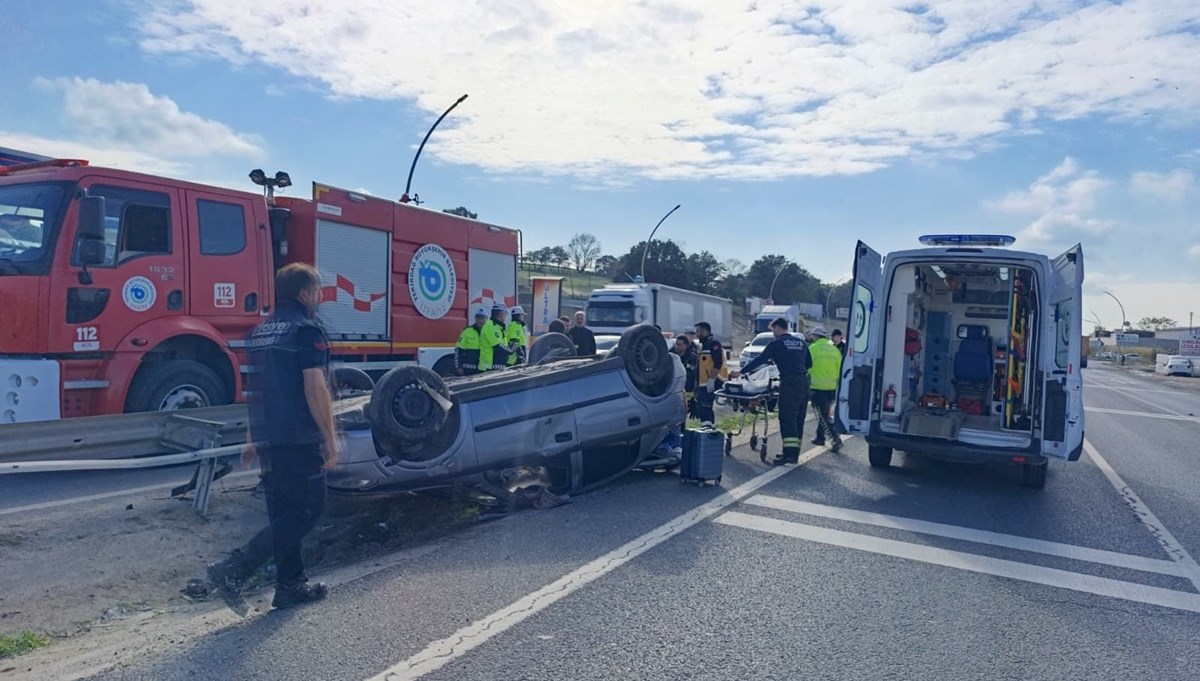 Tekirdağ'da trafik kazası