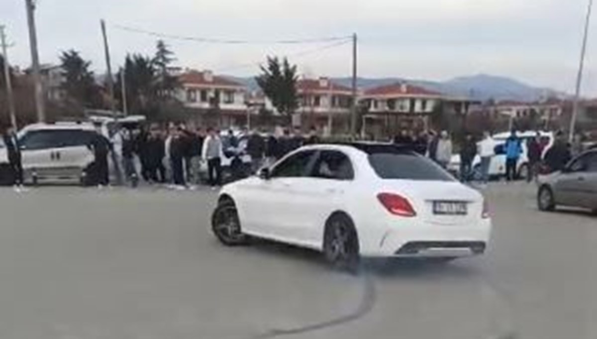 Drift atan ehliyetsiz sürücüye 84 bin 739 lira ceza Drift atan ehliyetsiz sürücüye 84 bin 739 lira ceza