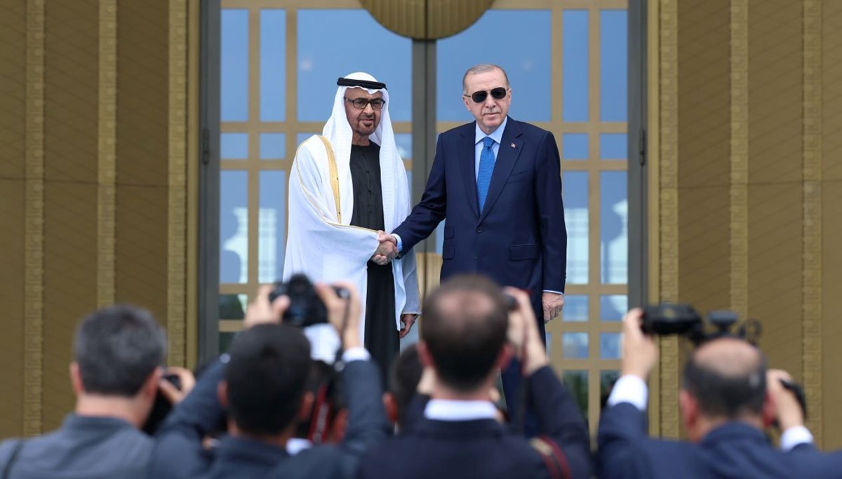 BAE lideri Al Nahyan Ankara'da