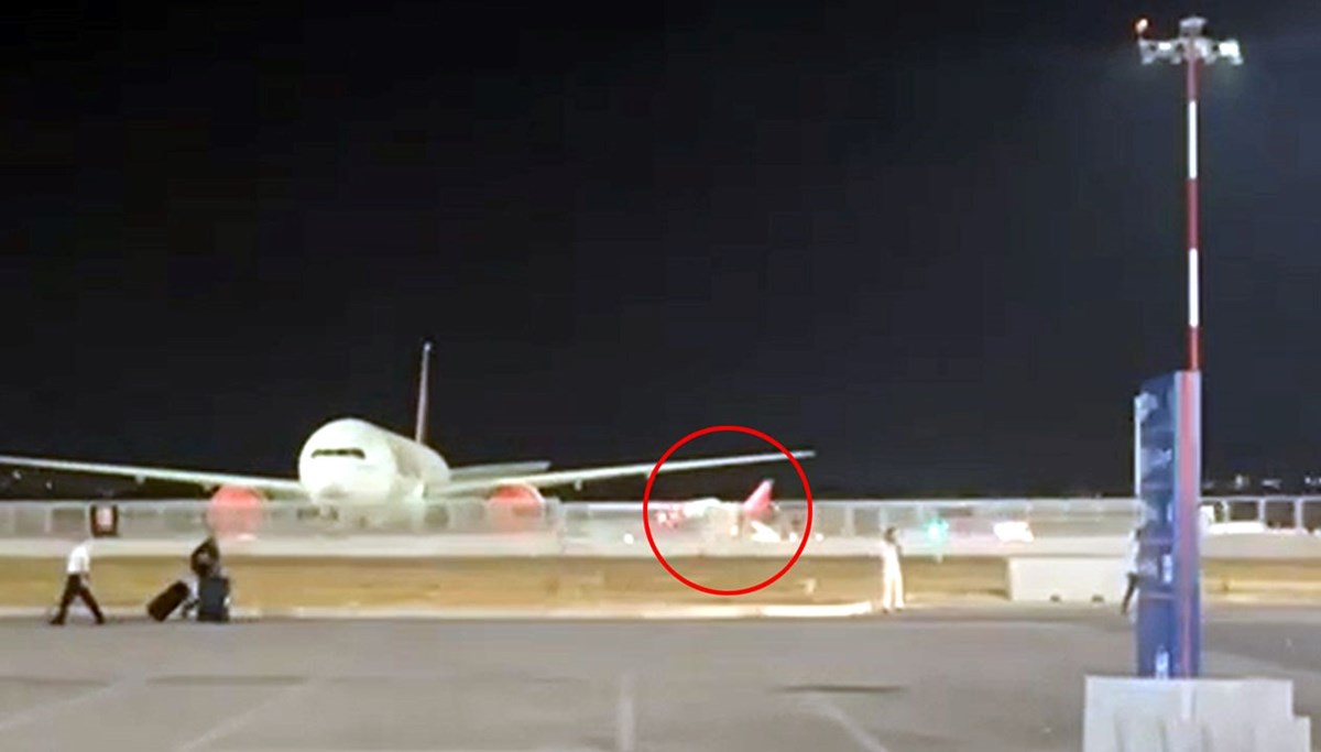 Antalya Havalimanı'nda panik