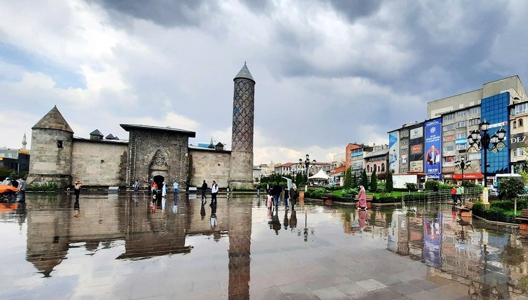 Erzurum'da sağanak yağış etkili olacak