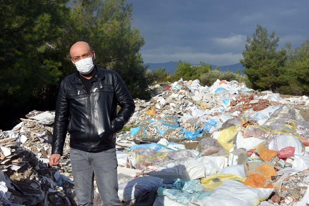 İzmir'in akciğerleri atık sahasına döndü - 1