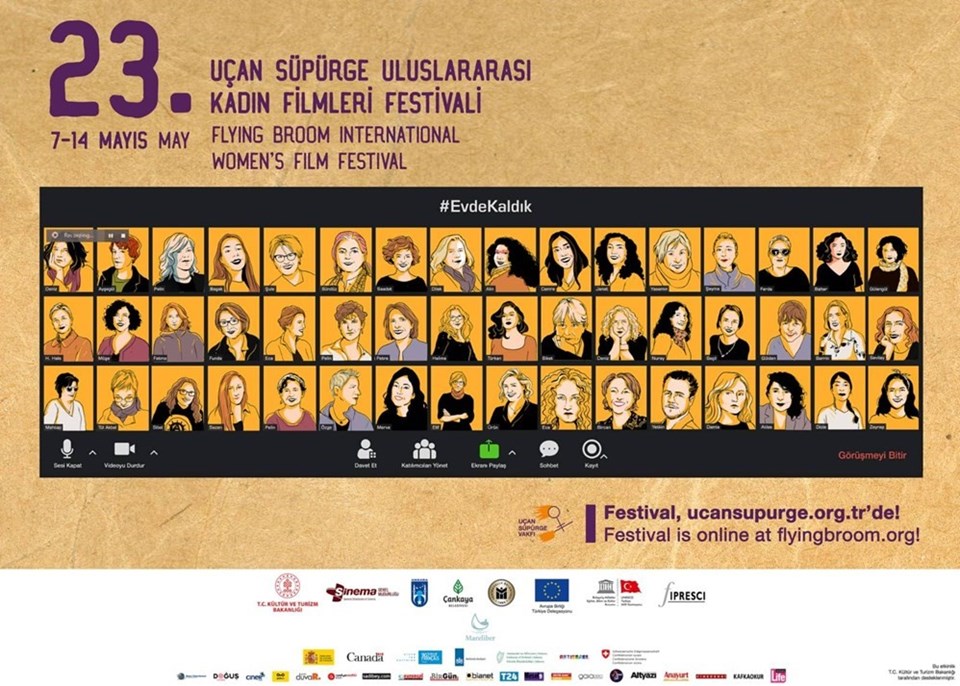 23. Uçan Süpürge Uluslararası Kadın Filmleri Festivali yarın online olarak başlayacak - 1