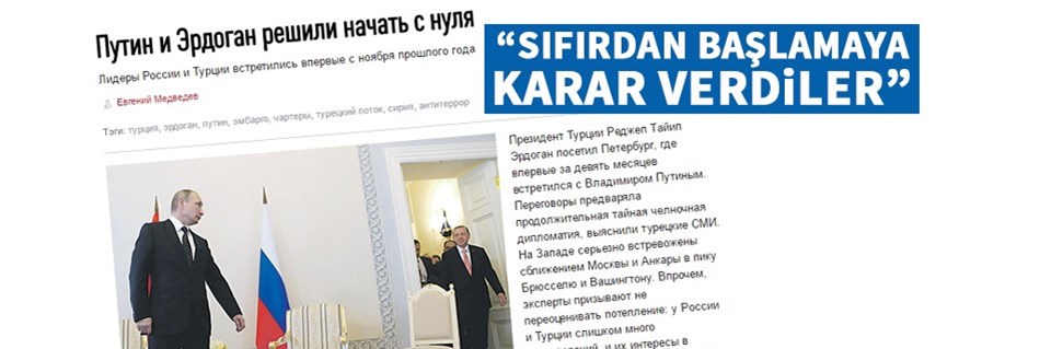 Erdoğan-Putin görüşmesi Rus basınında - 1
