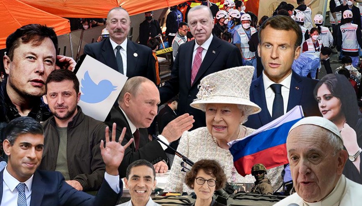 Dünyada 2022 böyle geçti!