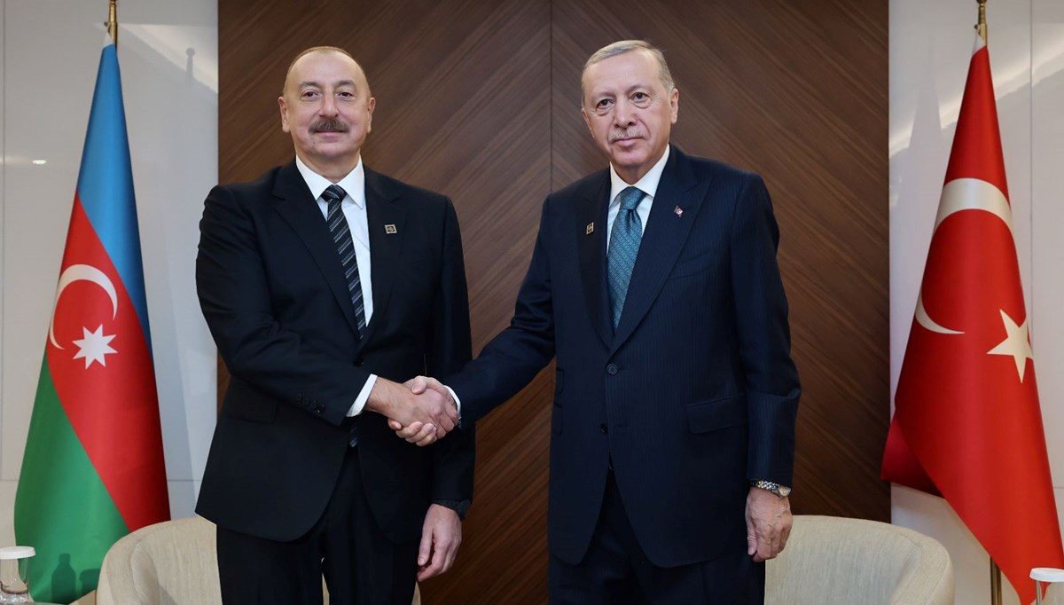 Cumhurbaşkanı Erdoğan, Aliyev ile görüştü