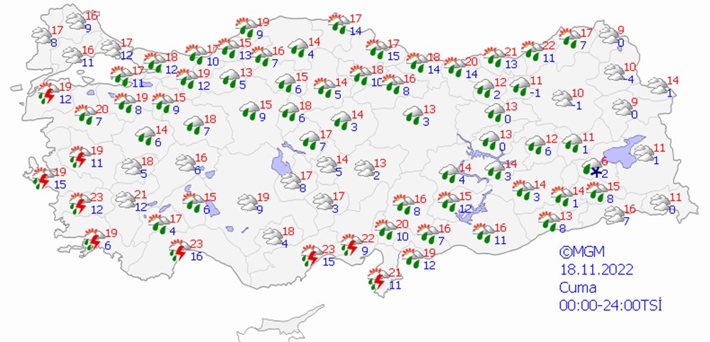 Dikkat! Havalar soğuyacak yağışlı hava gelecek! Bu hafta İstanbul ve diğer illerde hava durumu nasıl olacak? - 12