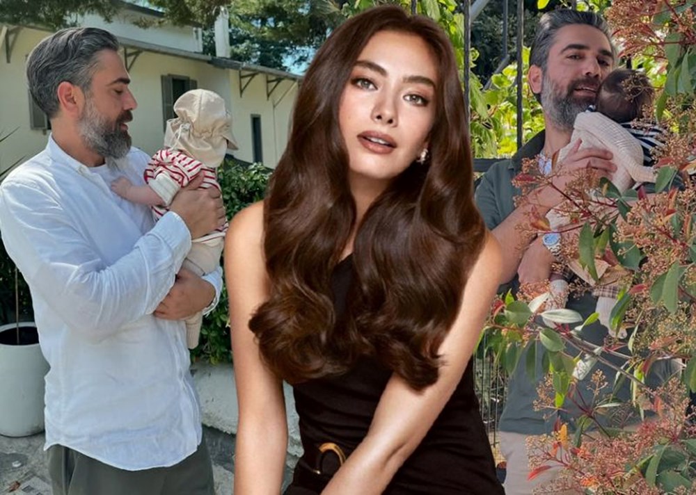 Neslihan Atagül paylaştı: Kadir Doğulu ile oğlu Aziz'den yeni kare - 1