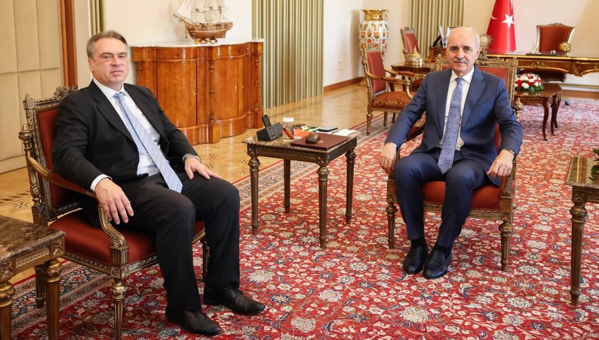 Kurtulmuş, Ossowski'yi kabul etti