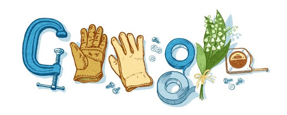 Google'dan 1 Mayıs'a özel doodle - 1