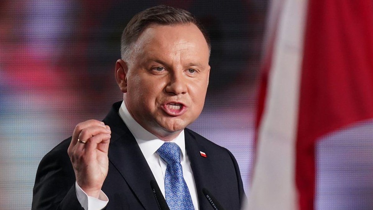 Polonya Cumhurbaşkanı Andrzej Duda.