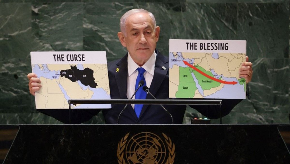 Birleşmiş Milletler'de Netanyahu'ya protesto: Türk heyeti ve birçok delegasyon salonu terk etti Birleşmiş Milletler'de Netanyahu'ya protesto: Türk heyeti ve birçok delegasyon salonu terk etti