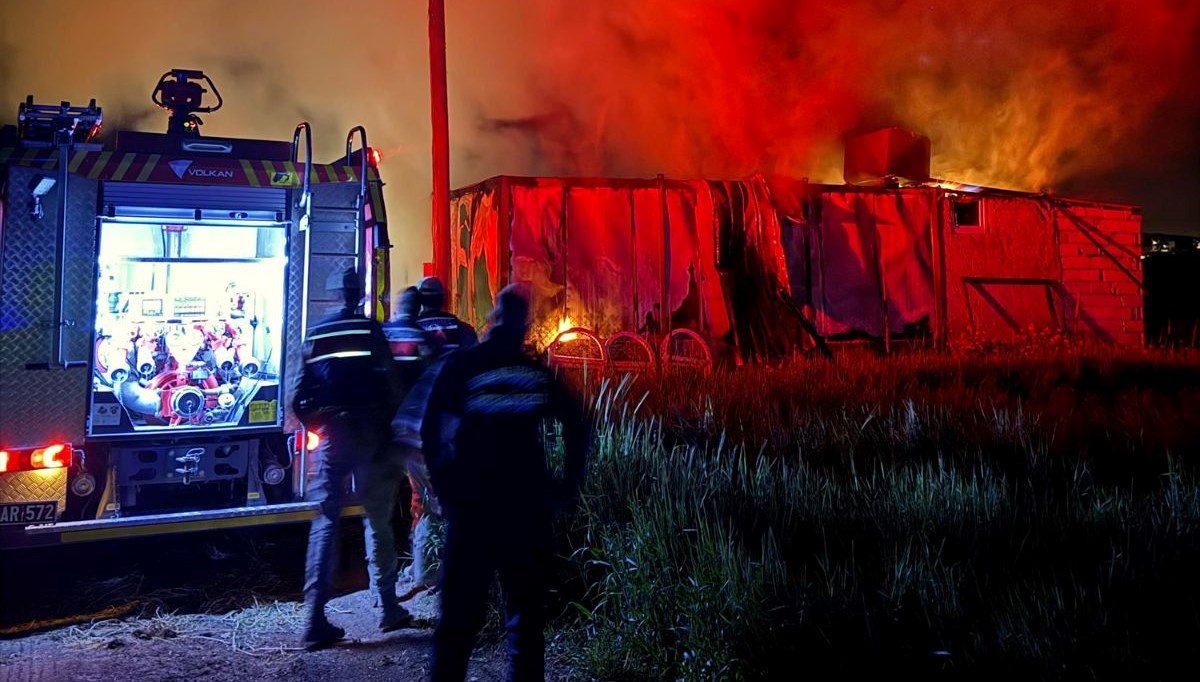 Gerçek otopside ortaya çıktı: Önce öldürdü, sonra konteyneri ateşe verdi