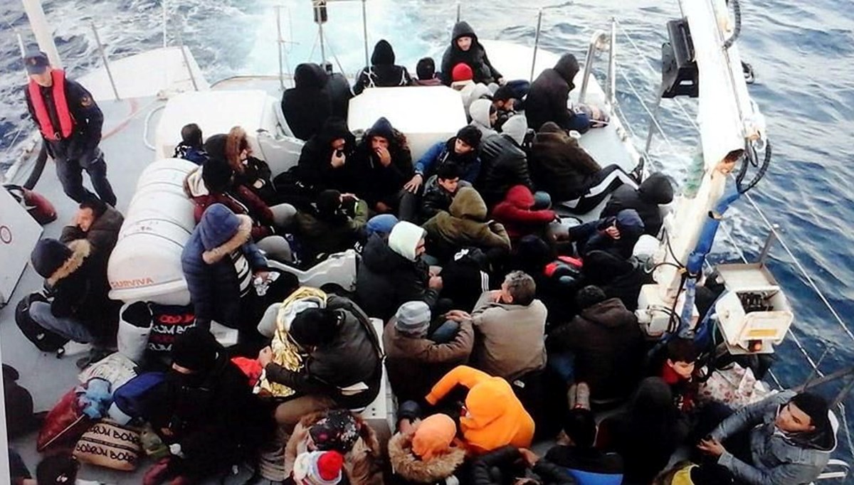 Bodrum açıklarında 92 kaçak göçmen yakalandı