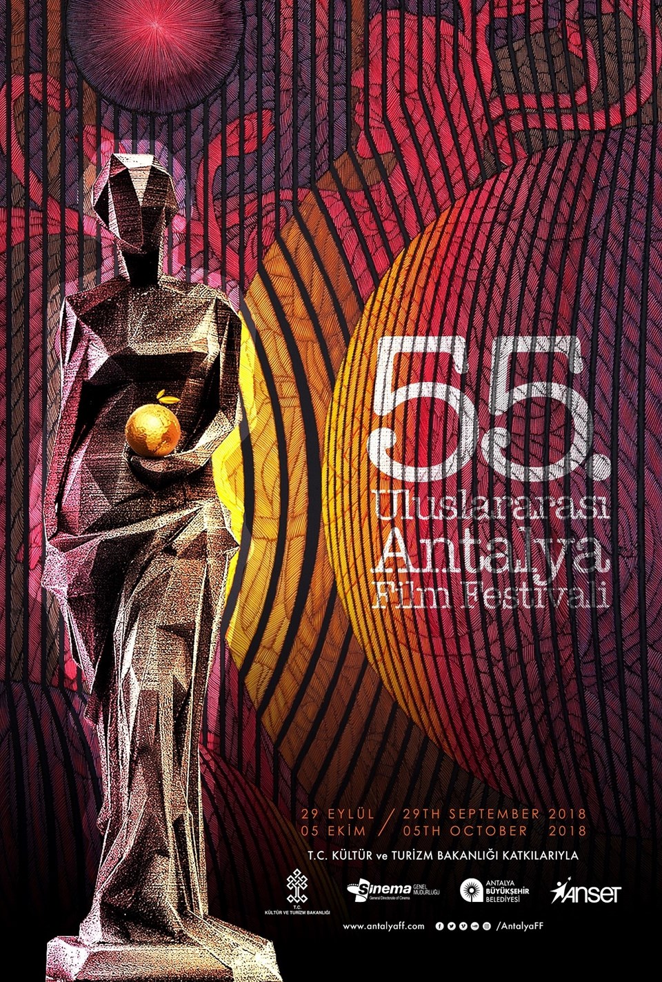 55. Uluslararası Antalya Film Festivali'nin sanatsal afişi hazır - 1