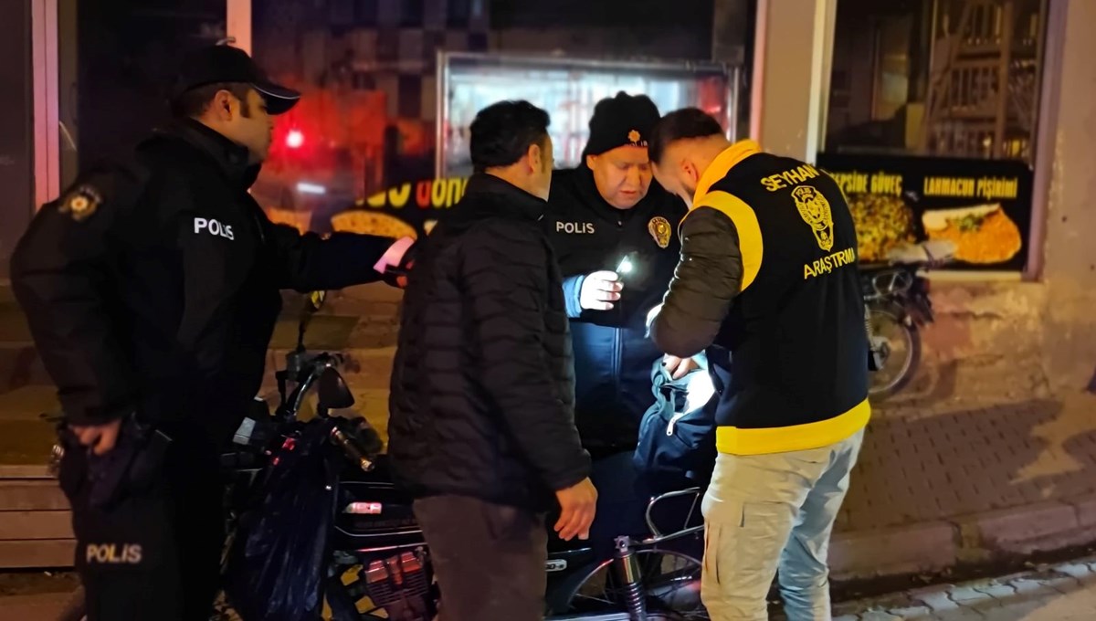 Adana'da asayiş uygulaması Adana'da asayiş uygulaması
