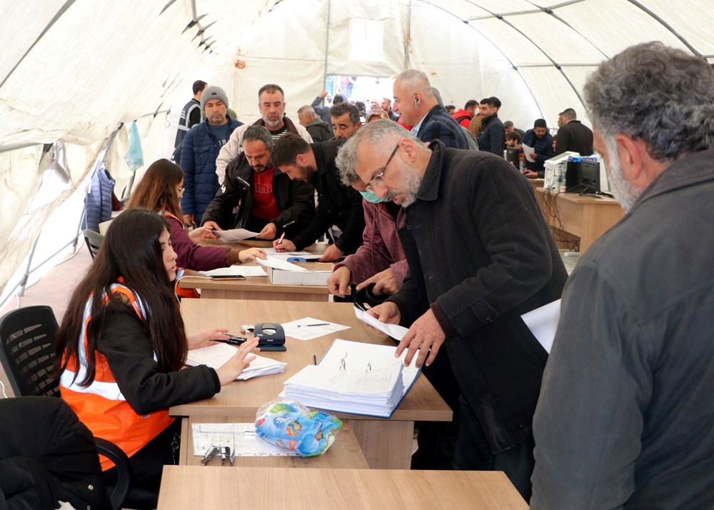 Hatay'da araçların hasar tespit kayıtları başladı - 11