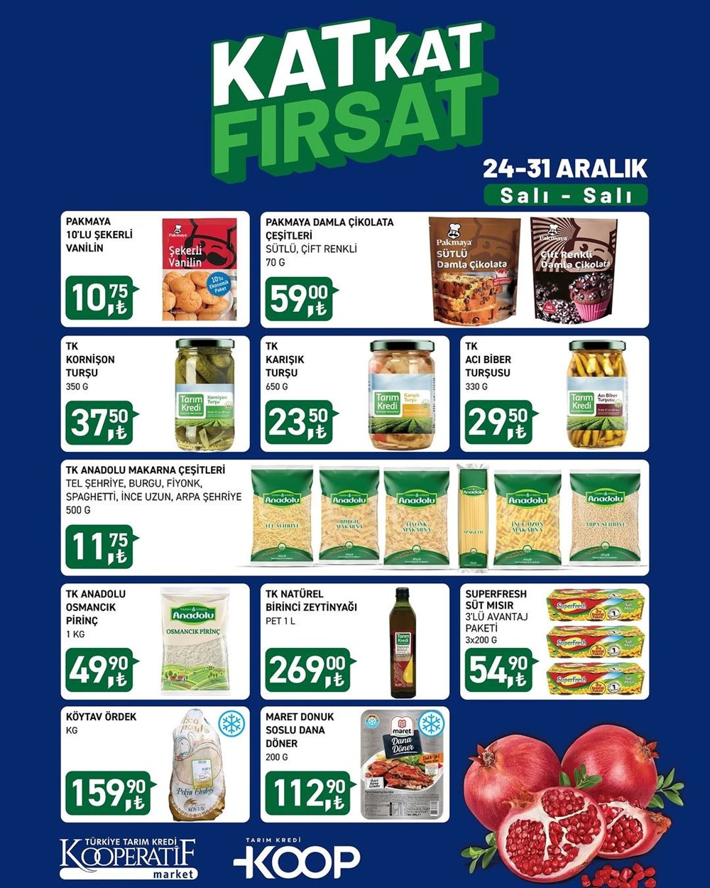 Tarım Kredi Kooperatif Market'te yılbaşına özel indirimli ürünler (30-31 Aralık 2024 Tarım Kredi Market indirimleri) - 3