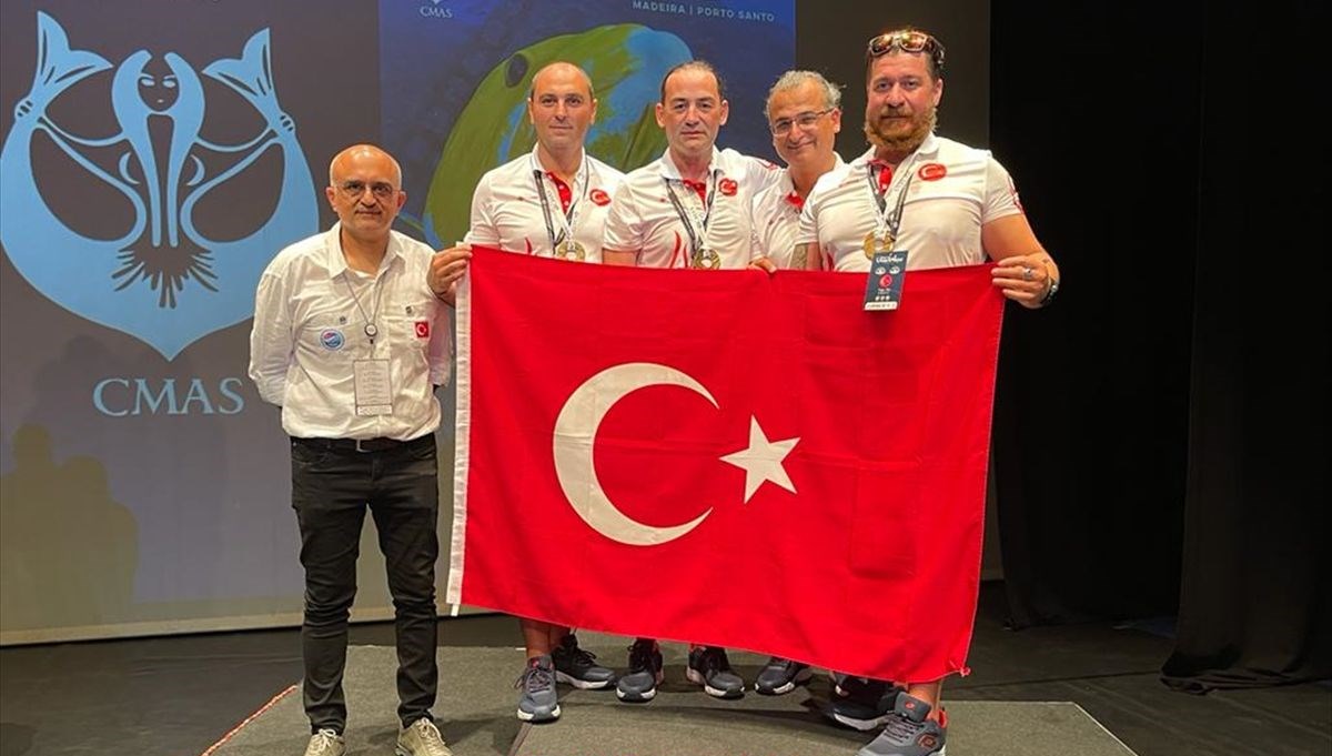 Sualtı Fotoğraf Milli Takımı'ndan dünya şampiyonluğu ve üçüncülüğü