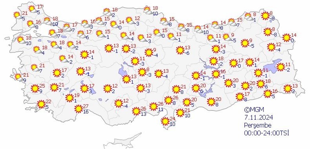 Kış geldi! Soğuk hava etkili oluyor, kar yağışı bekleniyor - 8