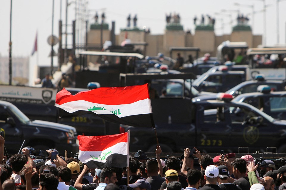 Bağdat'ta Yeşil Bölge’ye füze saldırısı - 1