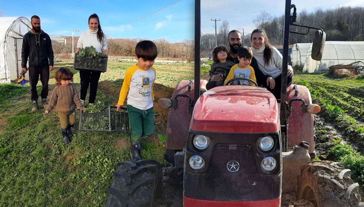 Kariyerlerini bırakıp yeni hayat kurdular! Şehir hayatından sıkılıp köye yerleştiler