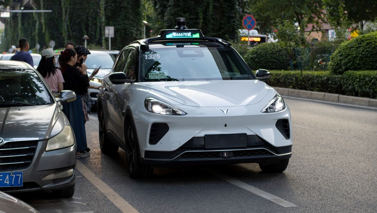 Çinli şirketin sürücüsüz taksi planı